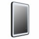 CLOUD Зеркало для ванной с LED-подсветкой 60 см CLO6000i98 (черное)