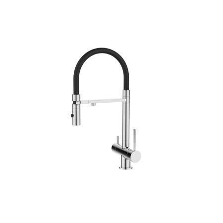 Смеситель для кухни IDDIS Ace ACESBFFi05 с фильтром и гибким изливом, хром