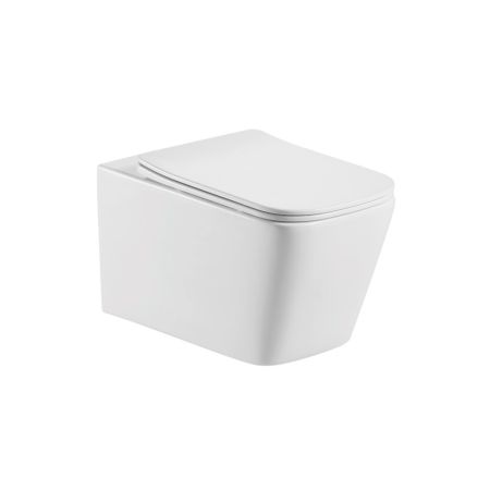 Унитаз подвесной безободковый AQUATEK AQ0530-00 Либра 520*350*330мм, тонкое сиденье с микролифтом Унитаз подвесной безободковый AQUATEK AQ0530-00 Либра 520*350*330мм, тонкое сиденье с микролифтом