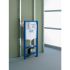 Инсталляция для унитаза Grohe 38813001 RAPIDSL38528+крепеж+кнопка NovaCosmo черная РАСПРОДАЖА витринный экземпляр