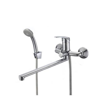 Смеситель для ванны с длинным изливом Milardo Simp SIMSB02M10, хром