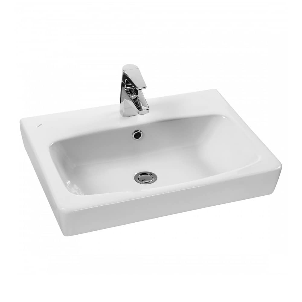 Тумба-умывальник ВЕРДИ 60 Н 1A207701VDAV0 белый/ясень фабрик с раковиной Нео 60 1WH302186