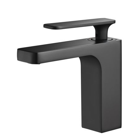 Смеситель для умывальника Timo TORNE 4361/03F черный/мат.