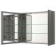 Шкаф зеркало для ванной Aquatek AQ7808-MC прямоугольное, 762*660*134