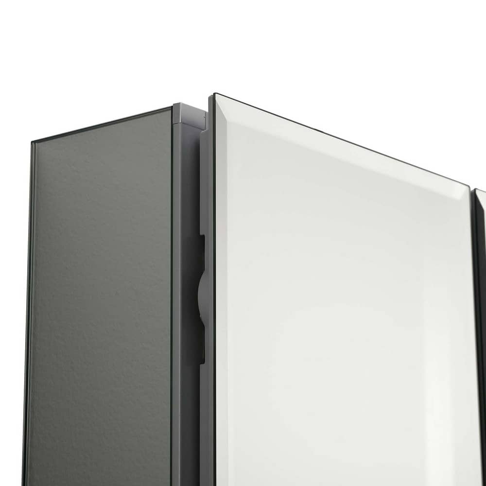 Шкаф зеркало для ванной Aquatek AQ7808-MC прямоугольное, 762*660*134