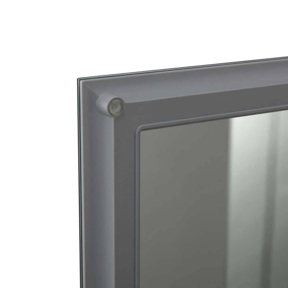 Шкаф зеркало для ванной Aquatek AQ7808-MC прямоугольное, 762*660*134