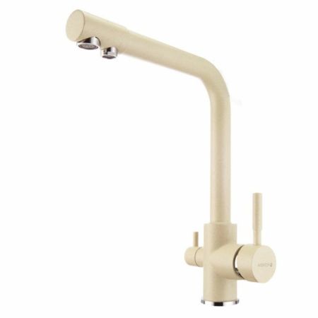 СМЕСИТЕЛЬ РУАН 1AX004FCXX290 шампань, фильтр, для кухни