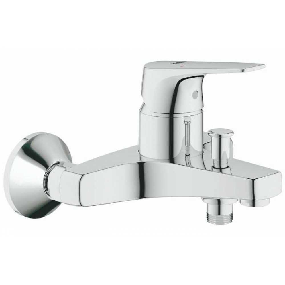 Смеситель для ванны с коротким изливом Grohe BauFlow 23756000 РАСПРОДАЖА витринный экземпляр