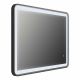 CLOUD Зеркало для ванной с LED-подсветкой 100 см CLO1000i98 (черное)