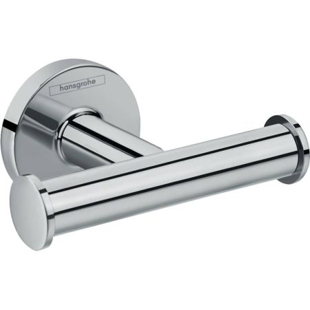 Крючок двойной Hansgrohe Logis Universal 41725000 хром РАСПРОДАЖА витринный экземпляр