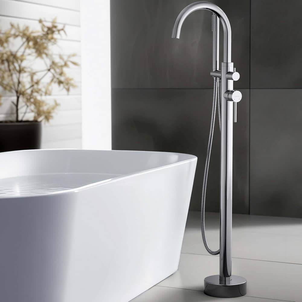 Смеситель для ванны напольный AQUATEK Европа AQ1345CR, хром Смеситель для ванны напольный AQUATEK Европа AQ1345CR, хром