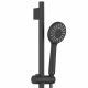 Душевой гарнитур Aquatek Бетта 3jet AQ2017MB 65 см, матовый черный Душевой гарнитур Aquatek Бетта 3jet AQ2017MB 65 см, матовый черный