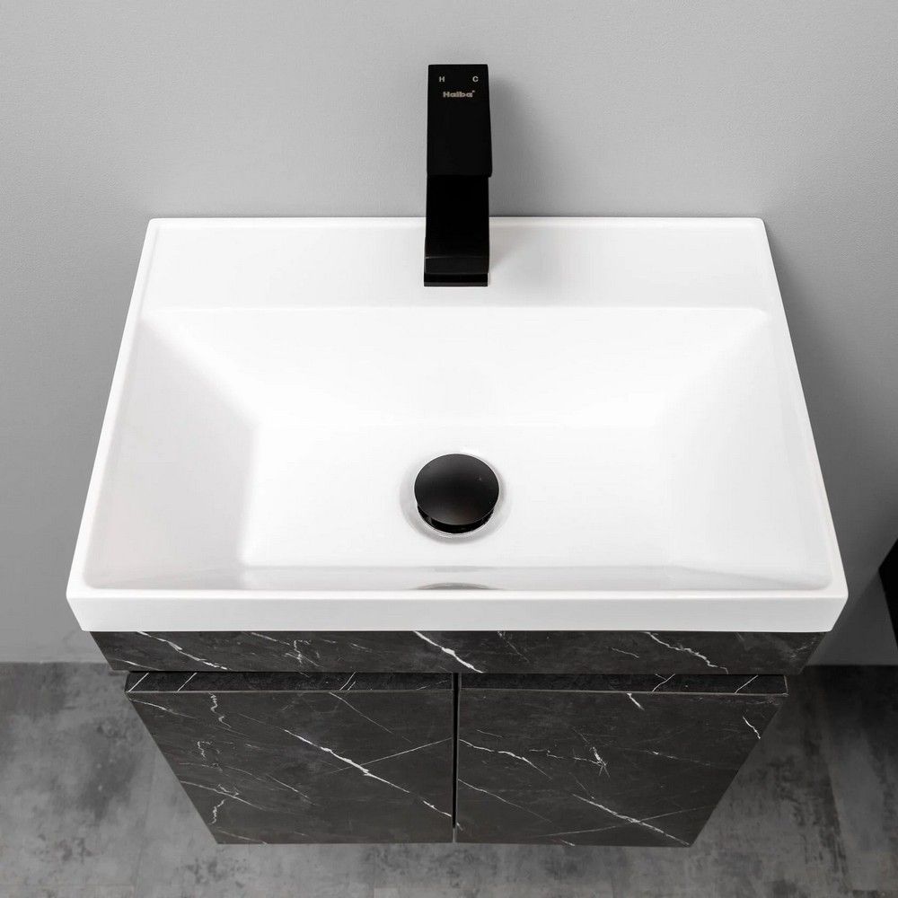Тумба подвесная GardaHome IZEO 50 IZ-S-T50Kr темно-серый Креатель с раковиной Тумба подвесная GardaHome IZEO 50 IZ-S-T50Kr темно-серый Креатель с раковиной
