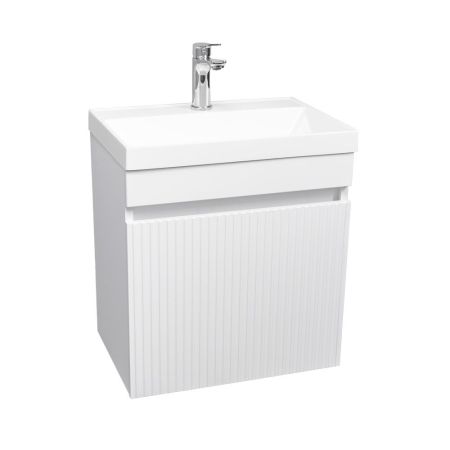 Тумба подвесная GardaHome Fresco 50 Fr-T50FrW белая с раковиной Тумба подвесная GardaHome Fresco 50 Fr-T50FrW белая с раковиной