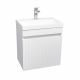 Тумба подвесная GardaHome Fresco 50 Fr-T50FrW белая с раковиной Тумба подвесная GardaHome Fresco 50 Fr-T50FrW белая с раковиной