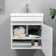 Тумба подвесная GardaHome Fresco 50 Fr-T50FrW белая с раковиной Тумба подвесная GardaHome Fresco 50 Fr-T50FrW белая с раковиной