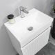 Тумба подвесная GardaHome Fresco 50 Fr-T50FrW белая с раковиной Тумба подвесная GardaHome Fresco 50 Fr-T50FrW белая с раковиной