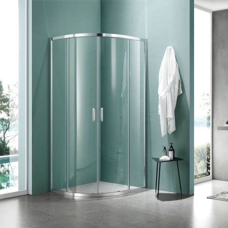 Душевой уголок Aquatek AQ ARI RO 08020CH (AQNAA2142-80) 80x80x200, 1/4 круга, профиль хром, стекло прозрачное Душевой уголок Aquatek AQ ARI RO 08020CH (AQNAA2142-80) 80x80x200, 1/4 круга, профиль хром, стекло прозрачное