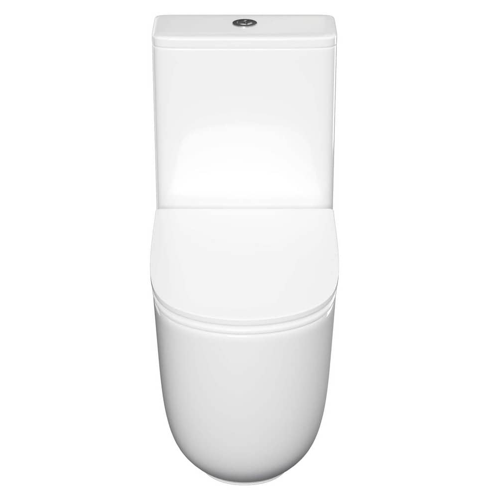 Унитаз напольный безободковый AQUATEK AQ4452-00 Optima Plus, сиденье микролифт, смыв торнадо