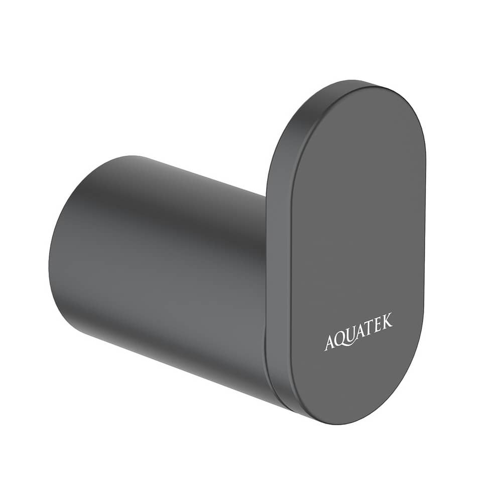 Крючок для ванной Aquatek Лира AQ4425MB настенный, черный