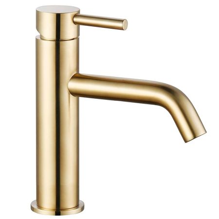 Смеситель для раковины AQUAme Siena AQM6210GG, глянцевое золото