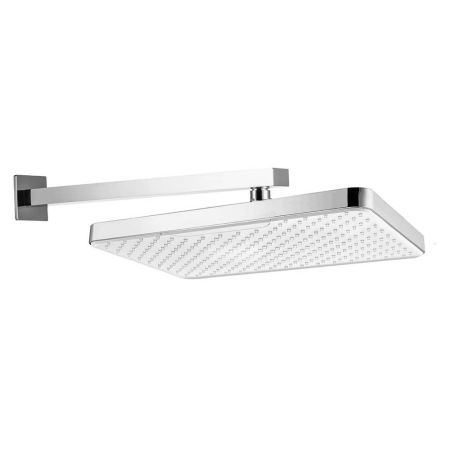 Верхний душ прямоугольный настенный Aquatek AQ2081CR 305х205х25 мм хром