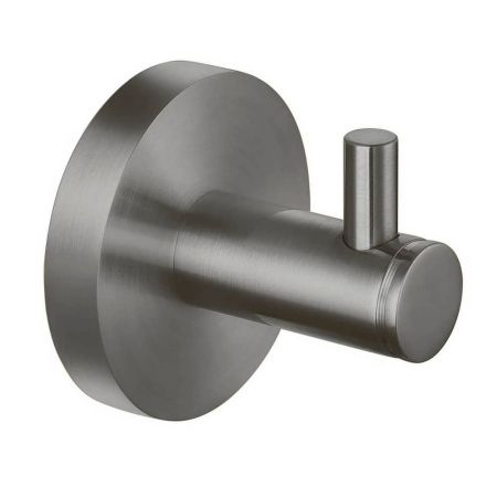 Крючок Aquatek Европа AQ4101BGM настенный, черный хром шлифованный