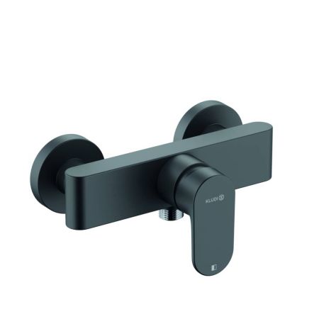 Смеситель для душа без излива KLUDI LOUVA 248313975 черный матовый