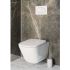 Унитаз подвесной безободковый Roca GAP Clean Rim 34647L000 с тонким сиденьем микролифт ZRU9307682