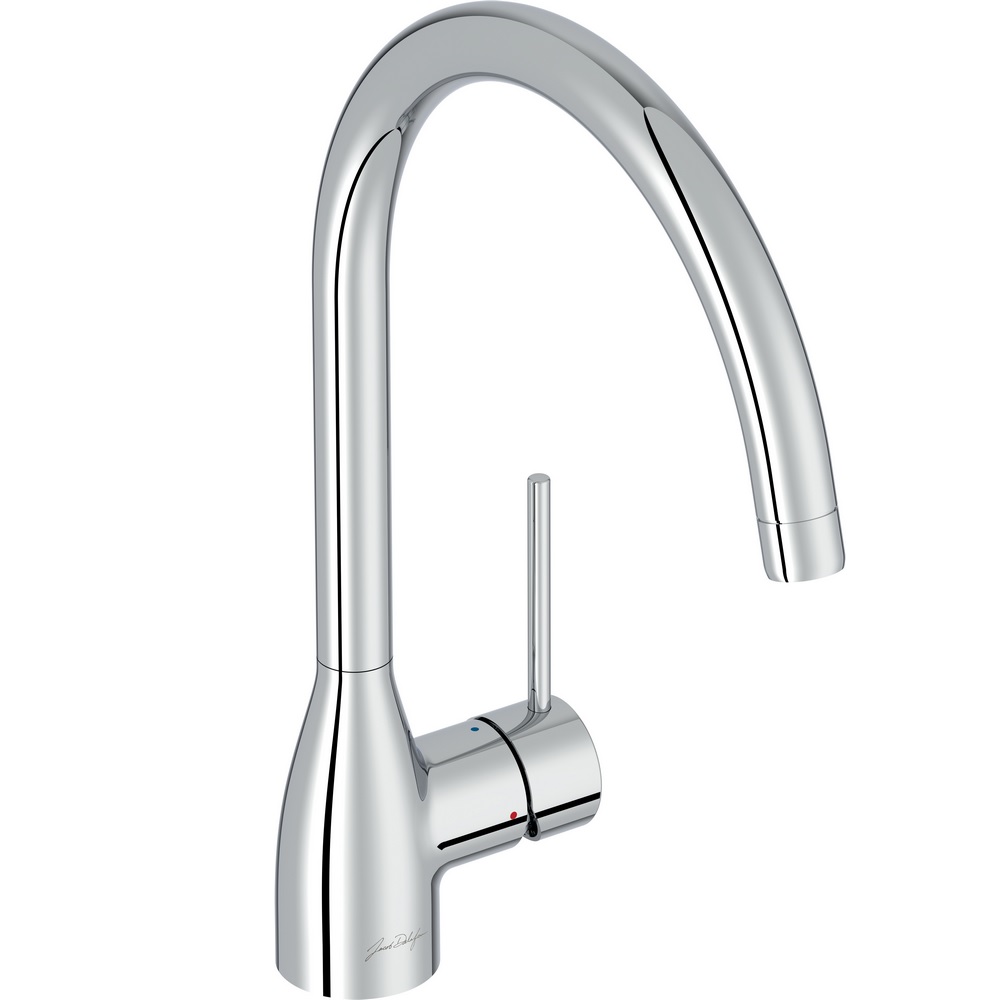 Смеситель на кухню Jacob Delafon MARIETTE E23303-CP с функцией Эко-Стоп хром РАСПРОДАЖА витринный экземпляр