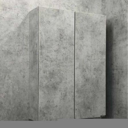 Осло 60 Шкаф подвесной 580х800х180 мм Бетон светлый