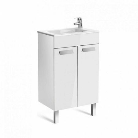 Тумба ROCA DEBBA 50 см (белая) ZRU9302710 + умывальник 50 см 32799J00Y
