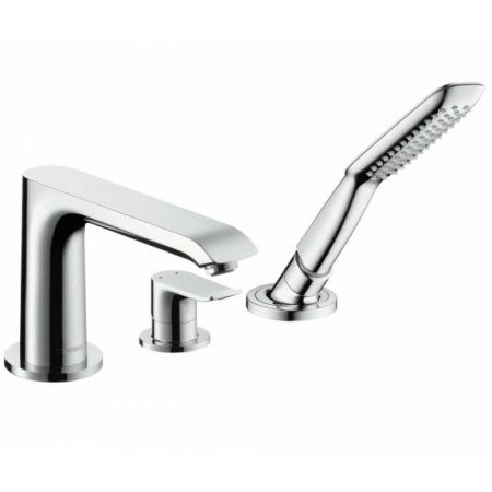 СМЕСИТЕЛЬ HG METRIS 31190000 на борт ванны, 3 отв