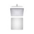 Квадратный верхний душ Aquatek AQ2072CR 250*2 мм, хром