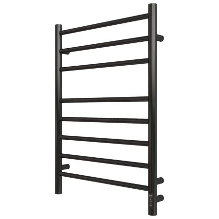 Полотенцесушитель электрический GROIS Laura GR-132 500×800 П8 black mat R, черный, правое подключение Полотенцесушитель электрический GROIS Laura GR-132 500×800 П8 black mat R, черный, правое подключение