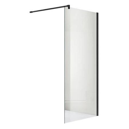 Душевая перегородка Walk in с держателем Aquatek AQ WIW 08020BL 80x200, черный профиль Душевая перегородка Walk in с держателем Aquatek AQ WIW 08020BL 80x200, черный профиль