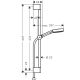 Душевой гарнитур HG Pulsify Relaxation 105 3jet 65 см 24160000 хром РАСПРОДАЖА витринный экземпляр Душевой гарнитур HG Pulsify Relaxation 105 3jet 65 см 24160000 хром РАСПРОДАЖА витринный экземпляр