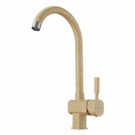 Смеситель ЛИАМ 1AX003FCXX220 песочный, для кухни
