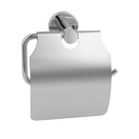 Бумагодержатель с крышкой Aquatek Вега AQ4009CR, хром