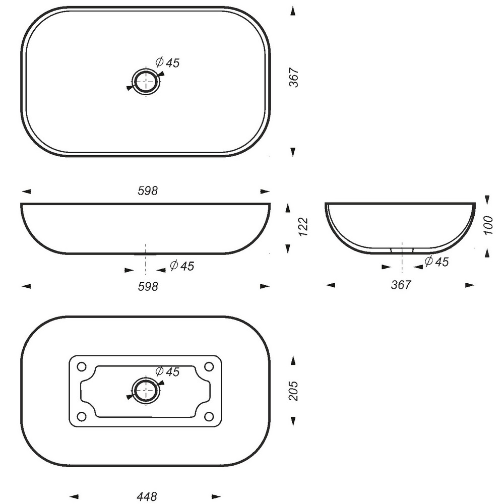 Тумба-умывальник МИШЕЛЬ 80 1A244501MIX40 Дуб Эндгрейн/Белый + столешница + панель + раковина Infinity 60 РАСПРОДАЖА витринный экземпляр
