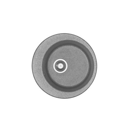 Мойка кухонная Иверия круглая 480 мм серая 1A711032IV230 Мойка кухонная Иверия круглая 480 мм серая 1A711032IV230