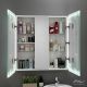 Зеркальный шкаф-трюмо Alavann Cosmetic Light 80 ALV1042001 с подсветкой, белый Зеркальный шкаф-трюмо Alavann Cosmetic Light 80 ALV1042001 с подсветкой, белый