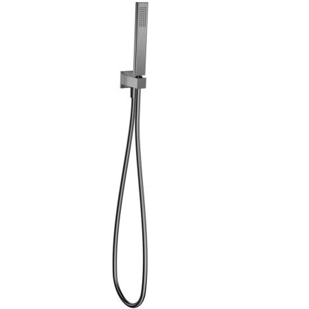 Гигиенический ручной душ AQUAme Savona AQM8712GM со шлангом 150 см и держателем, темный металл Гигиенический ручной душ AQUAme Savona AQM8712GM со шлангом 150 см и держателем, темный металл