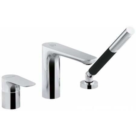 Смеситель Jacob Delafon ALEO E72292-CP ванна/душ на 3 отверстия хром РАСПРОДАЖА витринный экземпляр