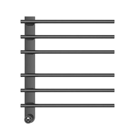 Полотенцесушитель AQUAme AQM3116GM 521х615 электрический с терморегулятором, шлифованный темный металл Полотенцесушитель AQUAme AQM3116GM 521х615 электрический с терморегулятором, шлифованный темный металл