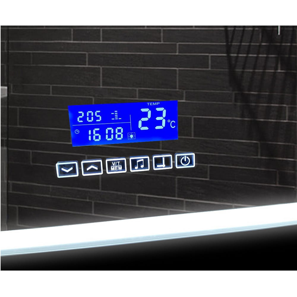 Зеркало с музыкальным блоком GLAMOUR LED ЗЛП148 68,5х91,5 с подогревом