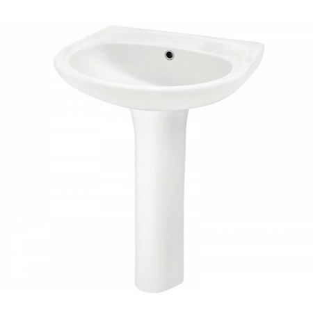 Умывальник Анимо-60 1WH110508 + пьедестал Анимо 1WH110587