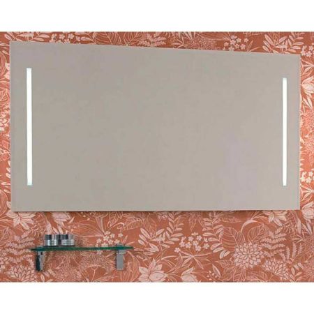 Зеркало ОТЕЛЬ-80 1013-2  (800х654х32) с 2-мя встроенными светильниками 1A101302OT010