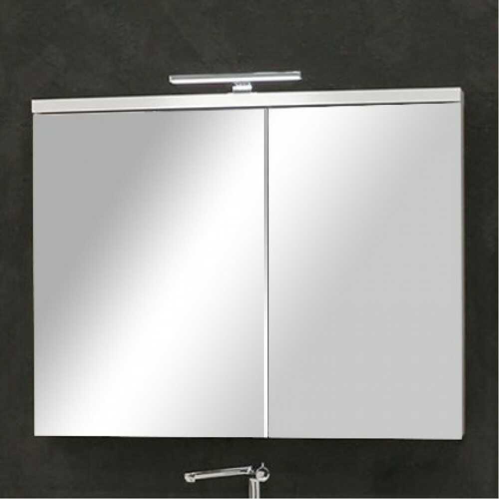 Зеркало-шкаф БРУК 100 800х1000х157 со встроенным светильником 1A200702BC010