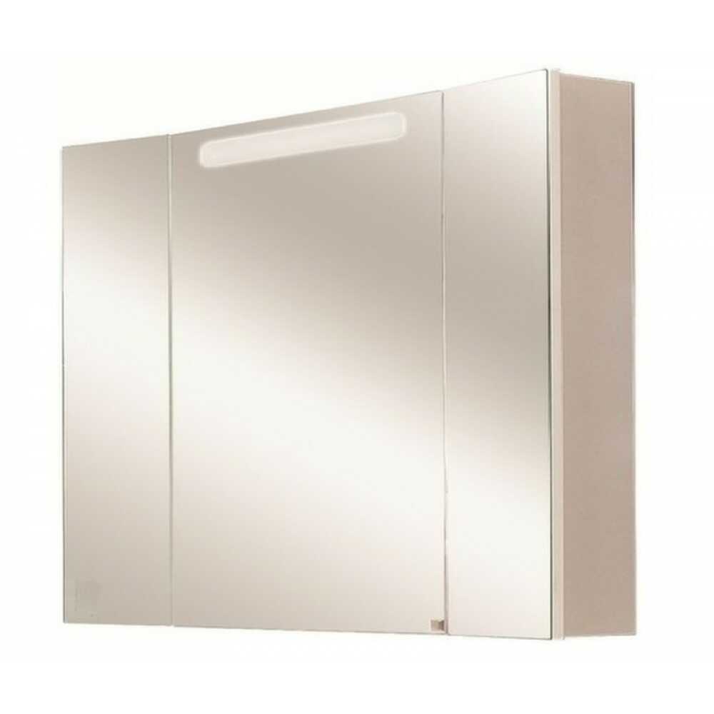 Зеркало-шкаф МАДРИД-100 1116-2 SV со светильником белый 750х1000х149 1A111602MA010